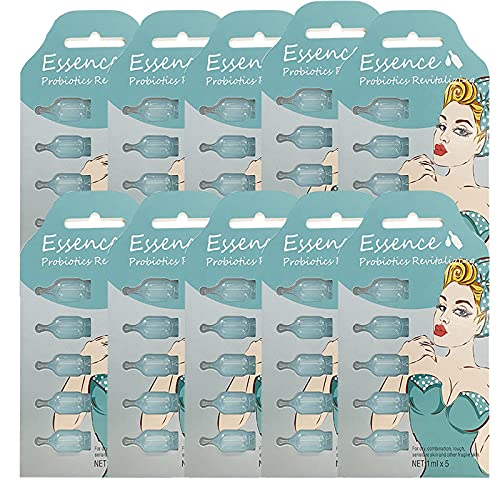 10 Комплекта Есенции за грижа за лицето Ампула, която да носите със себе си при Пътуванията Elitzia Essence Ampoule ETMP01 (Подмладяващи пробиотици)