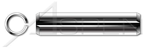 (500 бр.) M10 X 14 мм, ISO 8752, Метричен, Извити Щифтове с прорези, Сверхпрочный, Неръждаема стомана AISI 301