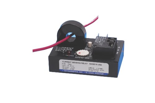Реле измерване на ток CR Magnetics CR4395-EL-24D-330-C-CD-ELR-I с вътрешния трансформатор, 24 v ac, под напрежение