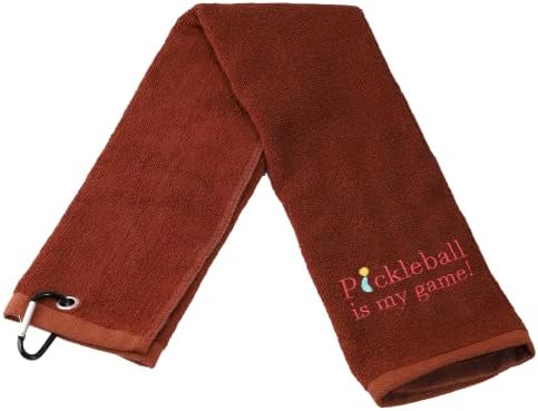 JXGZSO Кърпа за Пиклбола Pickleball is My Game Вышитое Спортно Кърпа за ръце в подарък на Играча в Пиклбол (Pickleball