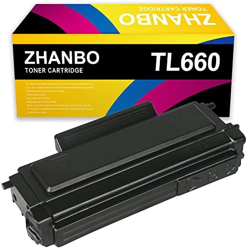 ZHANBO TL-660 Рециклирани Черен Тонер Касета за 3000 Страници TL660 Замяна за Лазерни принтери серия Pantum L2300DW L2350DW