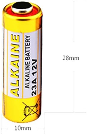 Cotchear в а23 Алкална батерия 12 v 23A 12 Волта в а23 E23A MN21 Сменяеми Батерии 0% живачен стълб (5 бр)