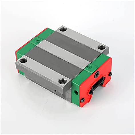 HGH20CA HGW20CC блок на плъзгача HGH20 CA HGW20 CA Отговаря на Използване на линейна водач HGR20 за линейни релсови детайли с CNC DIY (Цвят: червен и зелен, дължина на жлеба на скалата: HGW