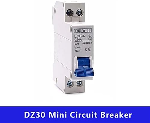 1 бр. мини-автоматичен прекъсвач DPN DZ30 230-1 P + N MCB 10A 16A 20A 25A 32A които се разпределят капацитета на