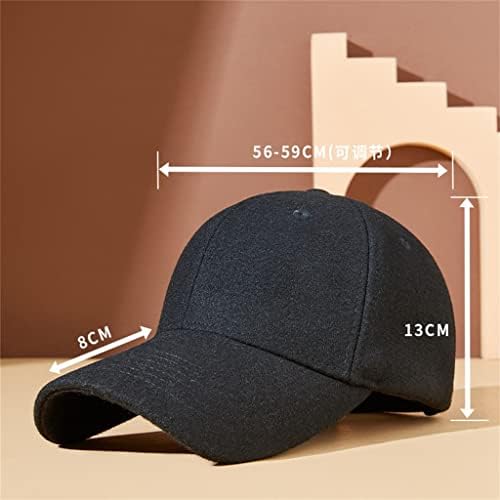 BBDMP Топло бейзболна шапка на средна и в напреднала възраст, Мъжки и Дамски Дънкови бейзболна шапка, Ежедневни шапка, Солнцезащитная шапка (Цвят: E, размер: 1)