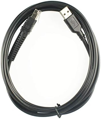 USB кабел от 5 комплекти за Motorola Symbol LI3608 LI3678 DS3608 DS3678 баркод Скенер USB Type A