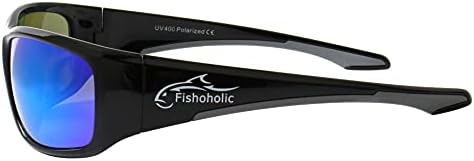 Fishoholic - Бифокальный на карти - Двухфокусное увеличение x1,5x2,0x2,5 - Поляризирани Слънчеви очила за риболов - UV400
