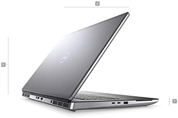 Лаптоп за работна станция Dell Precision 7000 7760 (2021) | 17,3 4K | Core Xeon W - твърд диск с обем 1 TB 64 GB оперативна