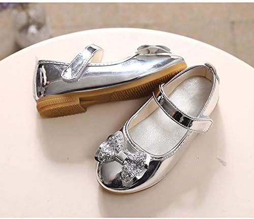 Модел обувки за малки момичета, на Модела на обувките Мери Джейн, Ежедневни балет апартаменти на равна подметка, без закопчалка