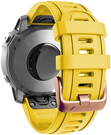 CRFYJ 22 ММ и Каишка за часовници, каишки за часовници на Garmin Fenix 6S 6SPro, Быстросъемные Силиконови Въжета Easy Fit за Garmin Fenix 5S/5S Plus (Цвят: C размер: 22 мм)
