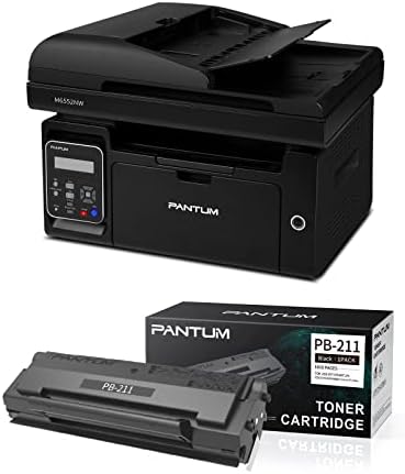Pantum M6552NW Черно-бял Многофункционален лазерен принтер, скенер, копирна машина в една бутилка, с 1 опаковка на
