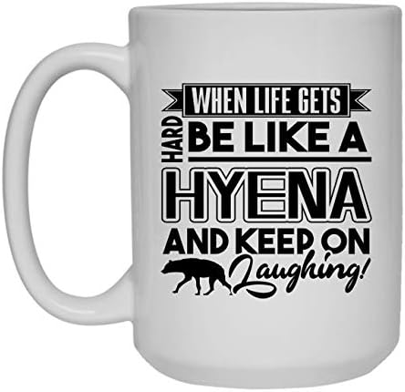 Кафеена чаша Be Like A Hyena, Дизайн Керамични Чаши 15 грама