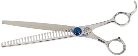 Ножици Geib от кобальтовой стомана Small Pet Blue Breeze с 26 зъби Supercutter, 8-1/2 Инча