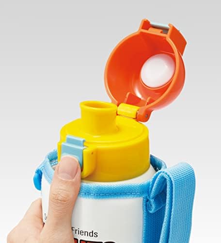 Skater KSTCH6 -Оцветен бутилка за вода Снупи, 20,3 течни унции (600 мл), капачка в комплекта