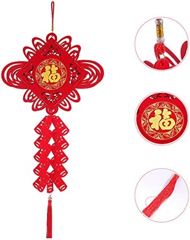 Китайски Декор Коледна Червен Фенер Фортуна Оформление На Сцената Украса Китайски Стил Фенер Червен Орнамент