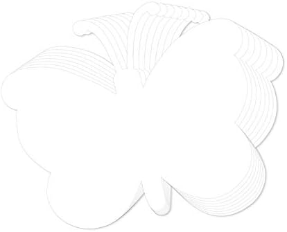 Форма на пеперуда от картон, за да работи със собствените си ръце - 8 парчета - 10 x 8,25
