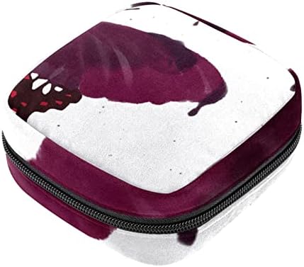 Чанта за съхранение на хигиенни кърпички ORYUEKAN, Чанта за Менструална Чаши, Преносими Чанти за съхранение на Подложки за хигиенни Кърпички, Дамски Чанта за първия пе?