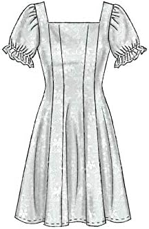Модел McCall's Женствена рокля с Дължина до щиколоток и племена от McCall's Laura Ashley, Размери 6-14, модел за шиене, различни,