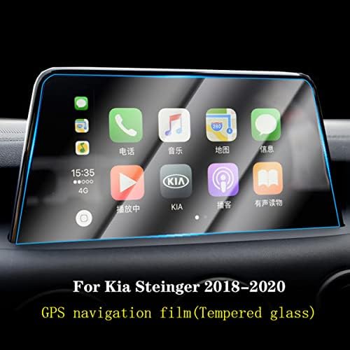 Funiur Авто Екрана на Таблото, От Закалено Стъкло Филм GPS за измерване на Скоростта Защитно Фолио Аксесоари， за Kia Steinger 2018-2020