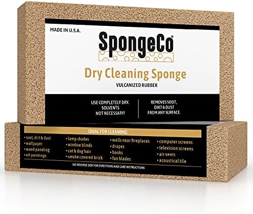 SpongeCo - Гъба за сухо почистване, Удаляющая въздуха, 42 опаковки - За премахване на козината на домашни любимци,