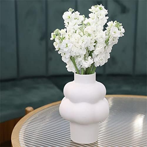 Украса бели керамични вази CHUNYU за хотел Nordic Home Hotel Furniture