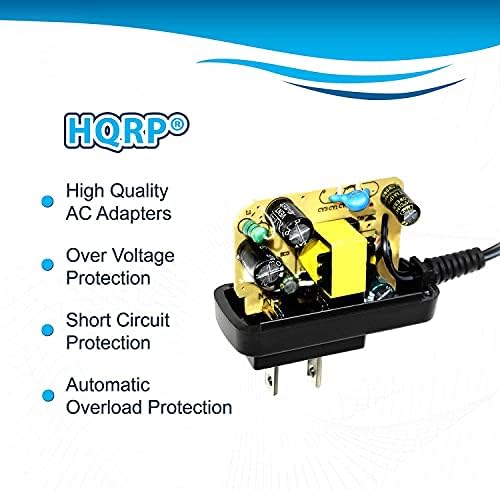 Зарядно устройство HQRP 8,5 В съвместим с Hurricane Spin Scrubber, метла, прахосмукачка, моп за баня, безжичен