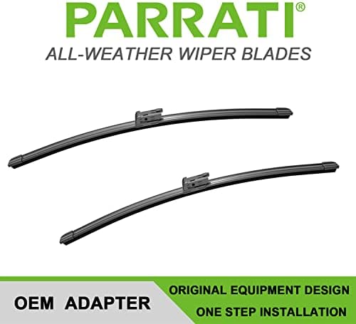 PARRATI® 24-инчов и 19-инчов Висококачествени Всесезонни автомобилни Сменяеми четки за чистачки премиум-клас