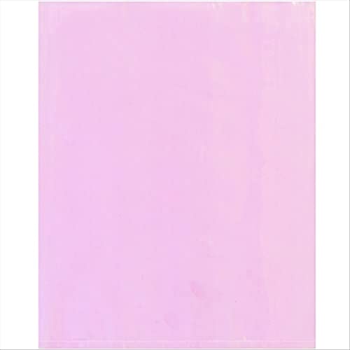 Aviditi 10 x 12 Плоски антистатични пластмасови пакети с отворен покрив Розов цвят, изработени от полиетилен с ниска плътност