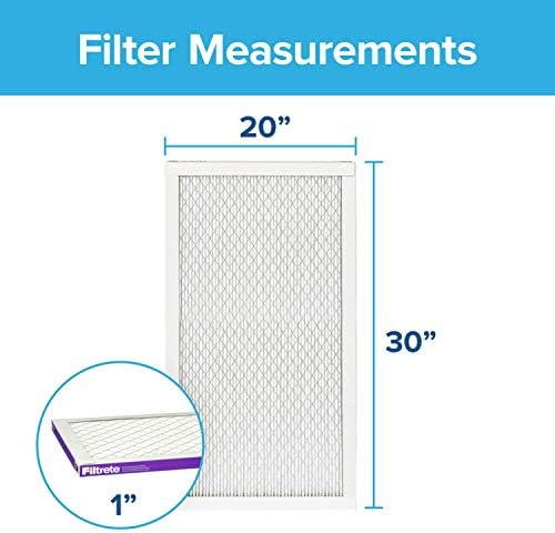 Filtrete 20x25x1, Въздушен филтър за печки ac, Ультрааллерген за здравословен начин на живот, 2 и 20x30x1, Въздушен филтър