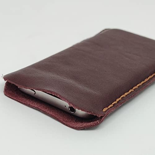 Чанта-кобур от естествена кожа за Честта Play 4T Pro, Калъф за вашия телефон ръчна изработка от естествена кожа, Кожен Калъф-чанта за носене на поръчка, Вертикална Мека К