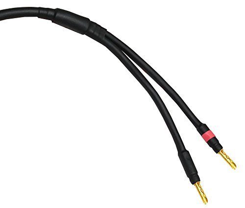 Най-ДОБРИТЕ В СВЕТА КАБЕЛИ 15 Фута - Двойка коаксиален аудиофильских акустични кабели, изработени по поръчка с помощта на златно конектори тип банан Mogami 3082 Wire & Eminence (