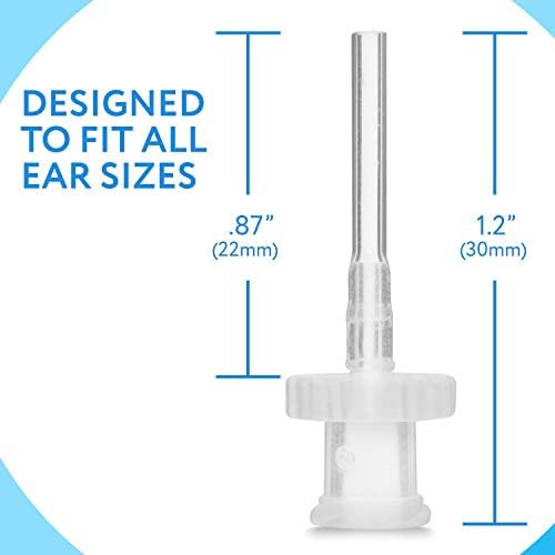 25 опаковки за еднократна употреба накрайници за почистване на ушите / Подмяна тръби за промиване на уши - Съвместим