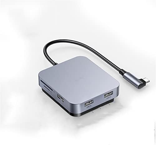 LHLLHL 5 в 1 Тип UGREEN C USB ХЪБ към USB 3.0 5 Gbit/с TF/SD карта 104 Mbps/с Магнитни Аксесоари