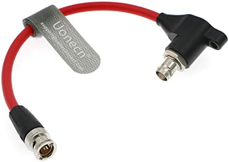 Uonecn HD SDI-Защитен Кабел SDI-кабел с гальваническими развязками BNC от щепсела до штекеру BNC под Прав ъгъл