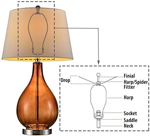 2 БР. Държач за лампи и Арфа, Лампа за лампи, Арфа с основа под формата на светлата част на Седлото и Шариковым
