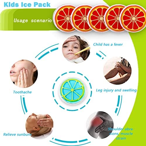 Детски пакет с лед, Горещ или студен Гелевый Охлаждащ компрес за многократна употреба за лечение на травми, облекчаване