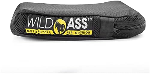 Въздушна възглавница за Пътника на седалката Wild Ass на Задната седалка Класически мотоциклети, Черна