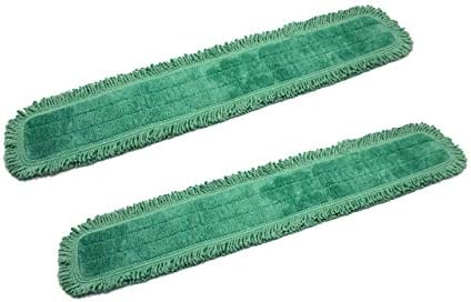 Истинските Чисти 36-инчови тампони за парцал от микрофибър с ресни (опаковка от 2 броя)