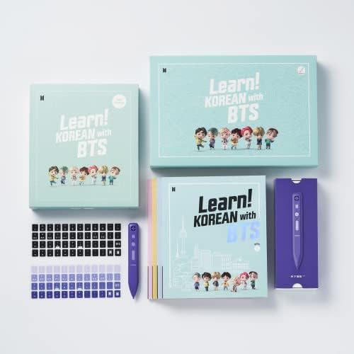 Изучавайте корейски с нов пакет книги BTS (за ) 1 ~ 4: Учебник по корейски език за начинаещи / Как да се научат корейски