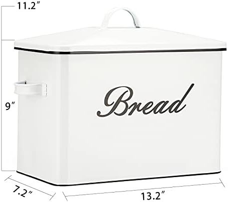 Много голяма Хлебница Deppon за кухненски плотове, Ретро Селска Контейнер за съхранение на хляб в Ретро стил, подходящ за