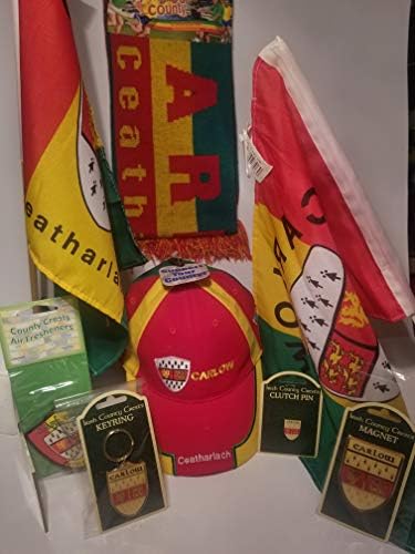 Продукти в графство Ирландия - Ленти - В наличност (Бейзболни шапки, автомобилни флагове, знамена с размери 3 х 5 инча, шах-коли, ключодържатели, магнити, игли)