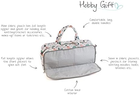 Подарък Вязаная чанта за хоби с Футляром за устойчиво развитие, Knit Happens (MRHG4700E)