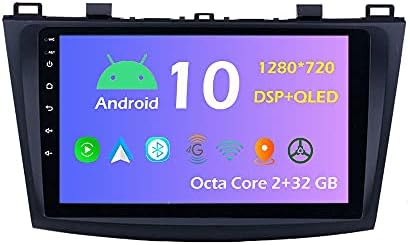 9 Android 10,0 авто радио стерео подходящ за Mazda 3 2010 ~ 2013 главното устройство GPS навигация Carplay 4G WiFi, Bluetooth