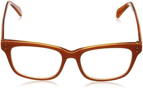 Правоъгълни очила за четене A. J. Morgan Фин, Оранжево, 2,25