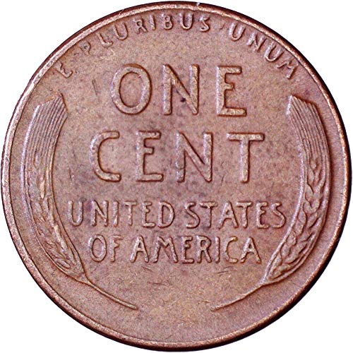 1949 Линкълн Пшеничен Цент 1C Приблизително В Формата на
