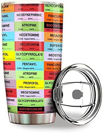 Чаша за анестезия MEDROC От Неръждаема Стомана, 20 грама, Подарък С Етикет медикаменти На рождения Ден на Коледа, Подарък медицинска