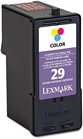 Трицветна мастило касета Lexmark 18C1429 - в търговията на дребно опаковки