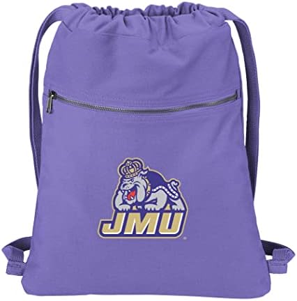 Раница на съвсем малък Broad Bay JMU, чанта върху лигавицата на JMU от ПЛЪТЕН FUTON ПЛАТНА (лилаво)