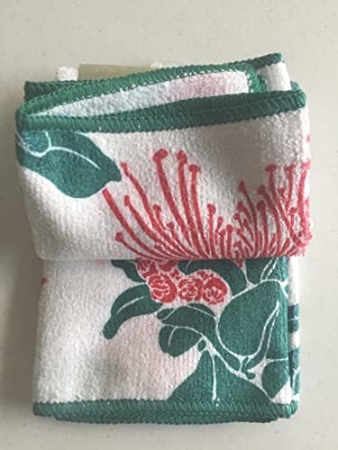 Кърпа за миене на съдове Kauhale Living от Микрофибър, Комплект Кърпи от 2 Кухненски Кърпи за ръце, Хавайски