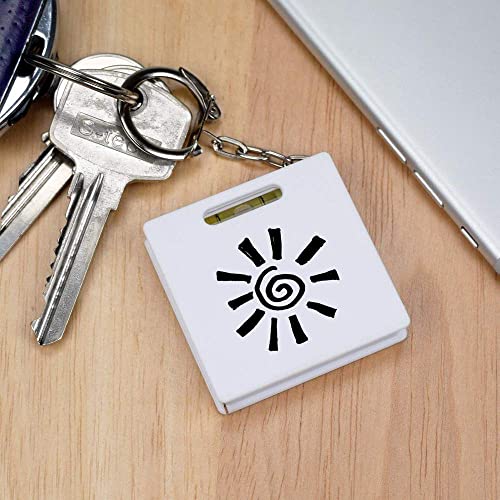 Рулетка за ключове Стилизирано слънце /Инструмент за измерване на нивелир (KM00029278)